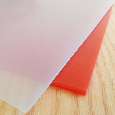 High Tear Strength Platinum Cured Silicone Sheet For Medical Equipment Rubber Plate