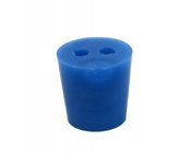 Natural Color Silicone Stopper With Hole Customized Logo , FDA Approved