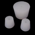 High Performance Silicone Rubber Tapered Plugs With Hole , 50~300% Elongation