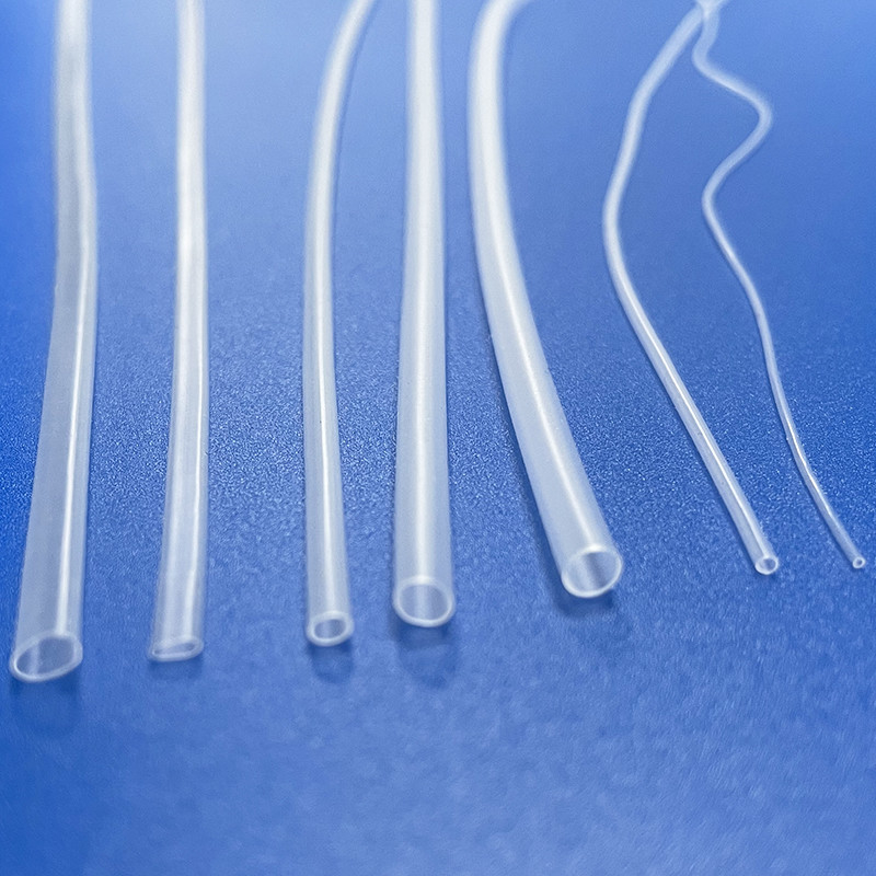 Medical / Food Grade Silicone Rubber Tubing 0.1mm 0.15mm 0.2mm Wall Thickness