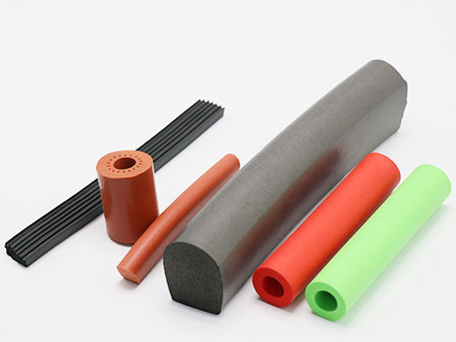 Harmless Customized Colorful Silicone Sponge Rubber Tubing For Protective
