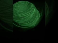 Tubos de goma de silicona brillantes y brillantes